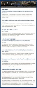 The Regulatory Review Launches Weekly Newsletter