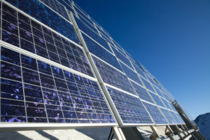 Solar Panels on a Border Wall